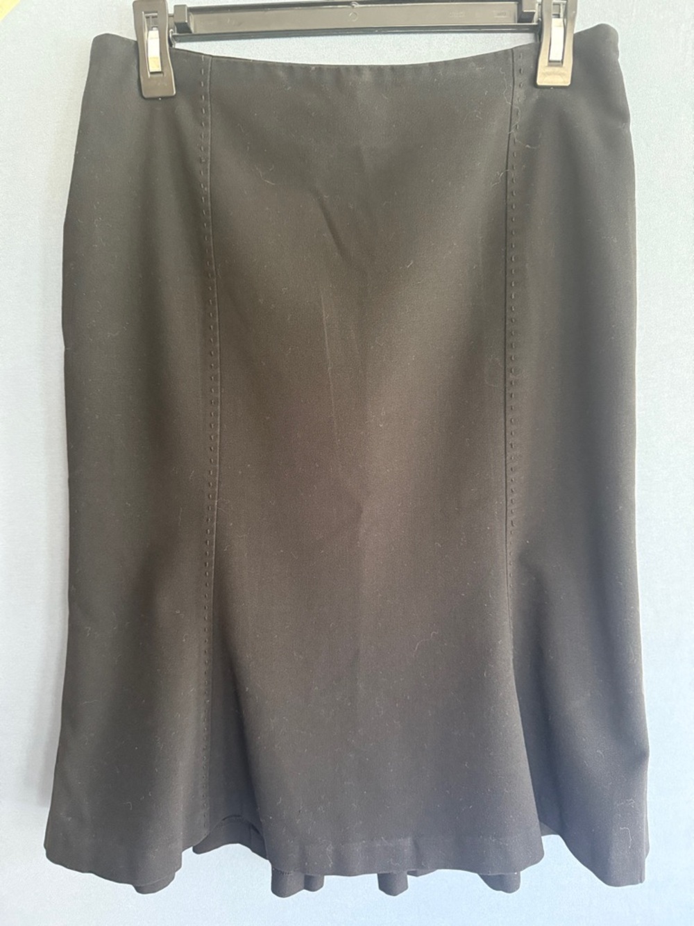 Bandolino Black Pencil Skirt with Subtle Flare